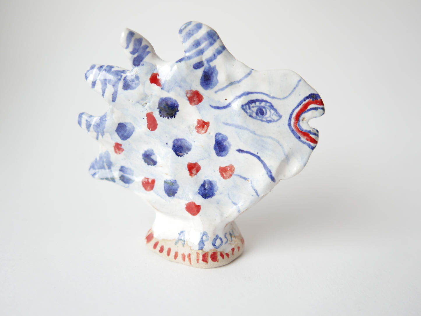 Little Posh Fish - Faye Moorhouse ceramic sculpture
