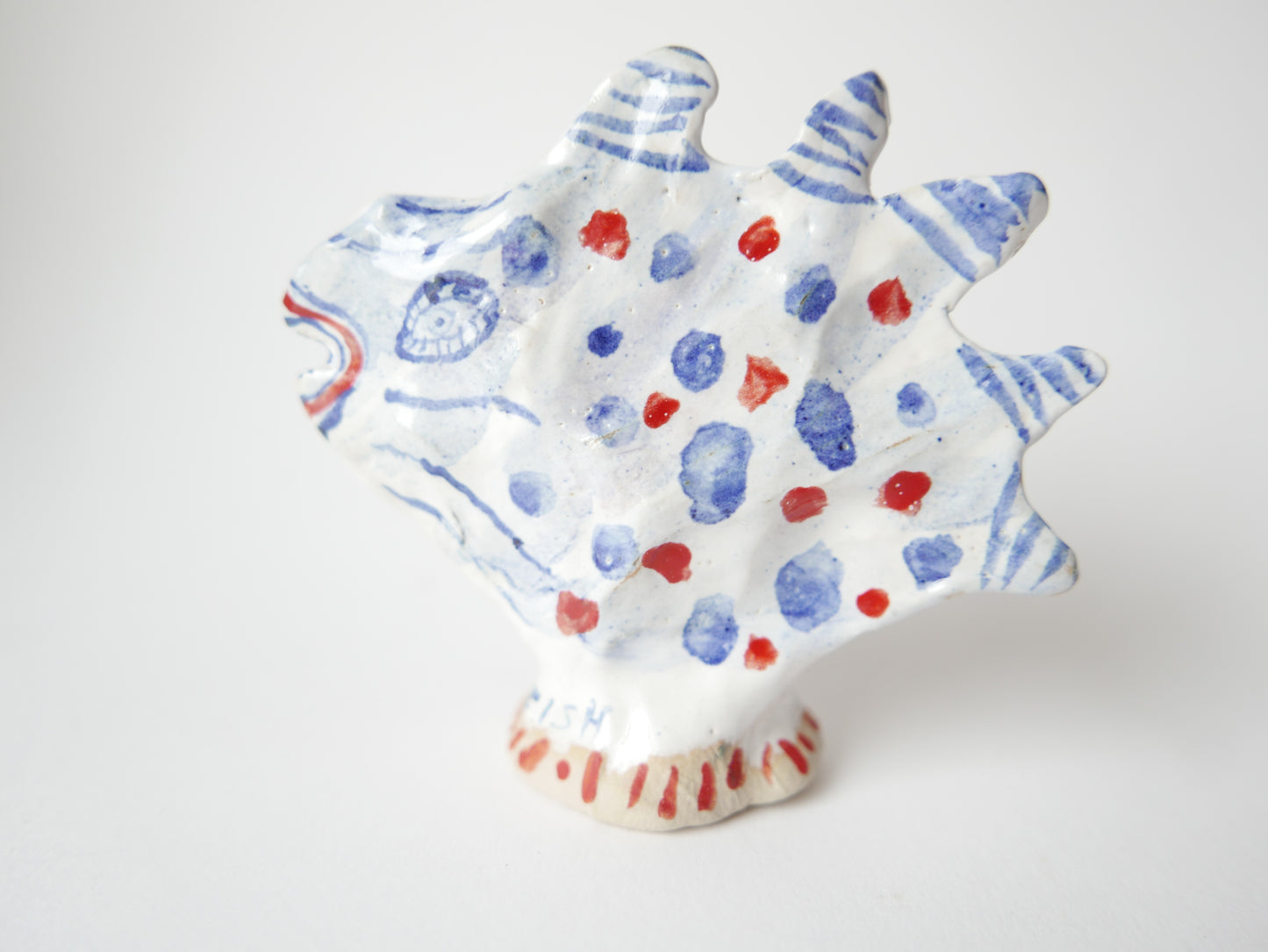 Little Posh Fish - Faye Moorhouse ceramic sculpture