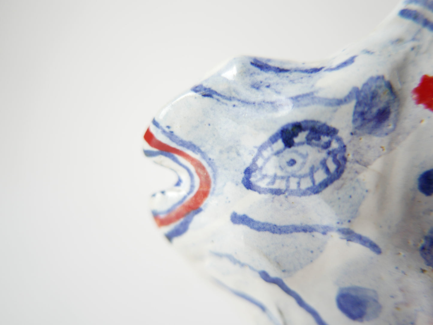 Little Posh Fish - Faye Moorhouse ceramic sculpture