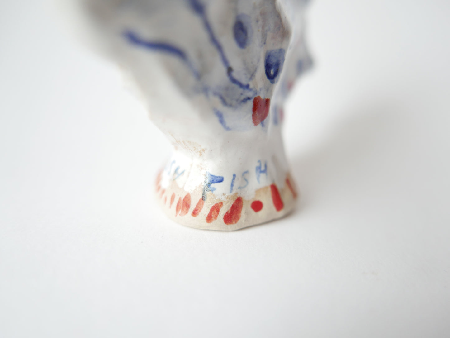 Little Posh Fish - Faye Moorhouse ceramic sculpture