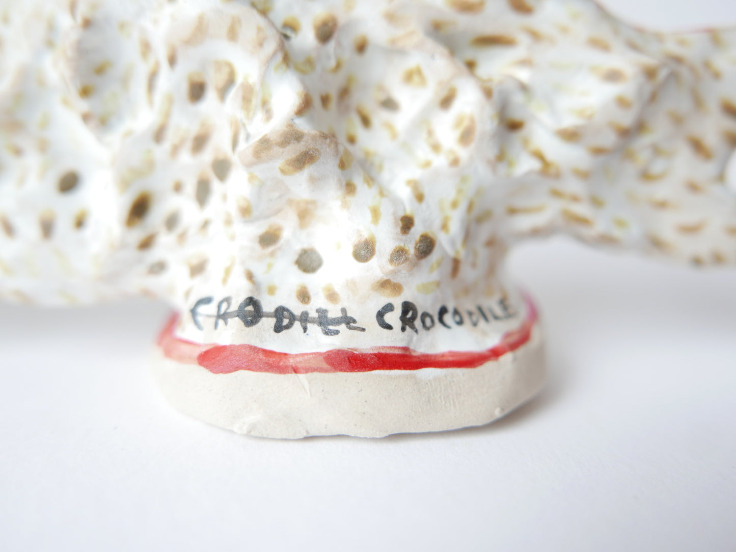 Crocodile Woman - Faye Moorhouse ceramic sculpture