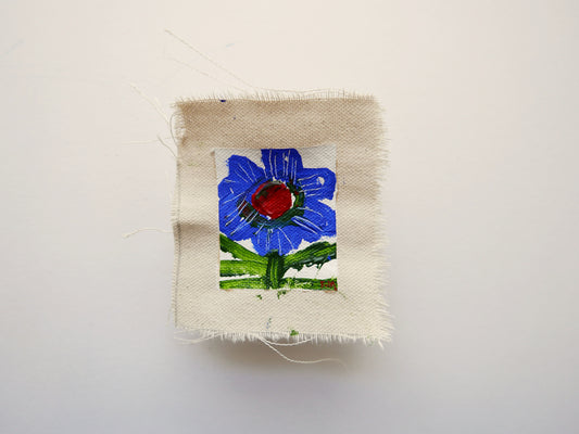 TINY BLUE PANSY