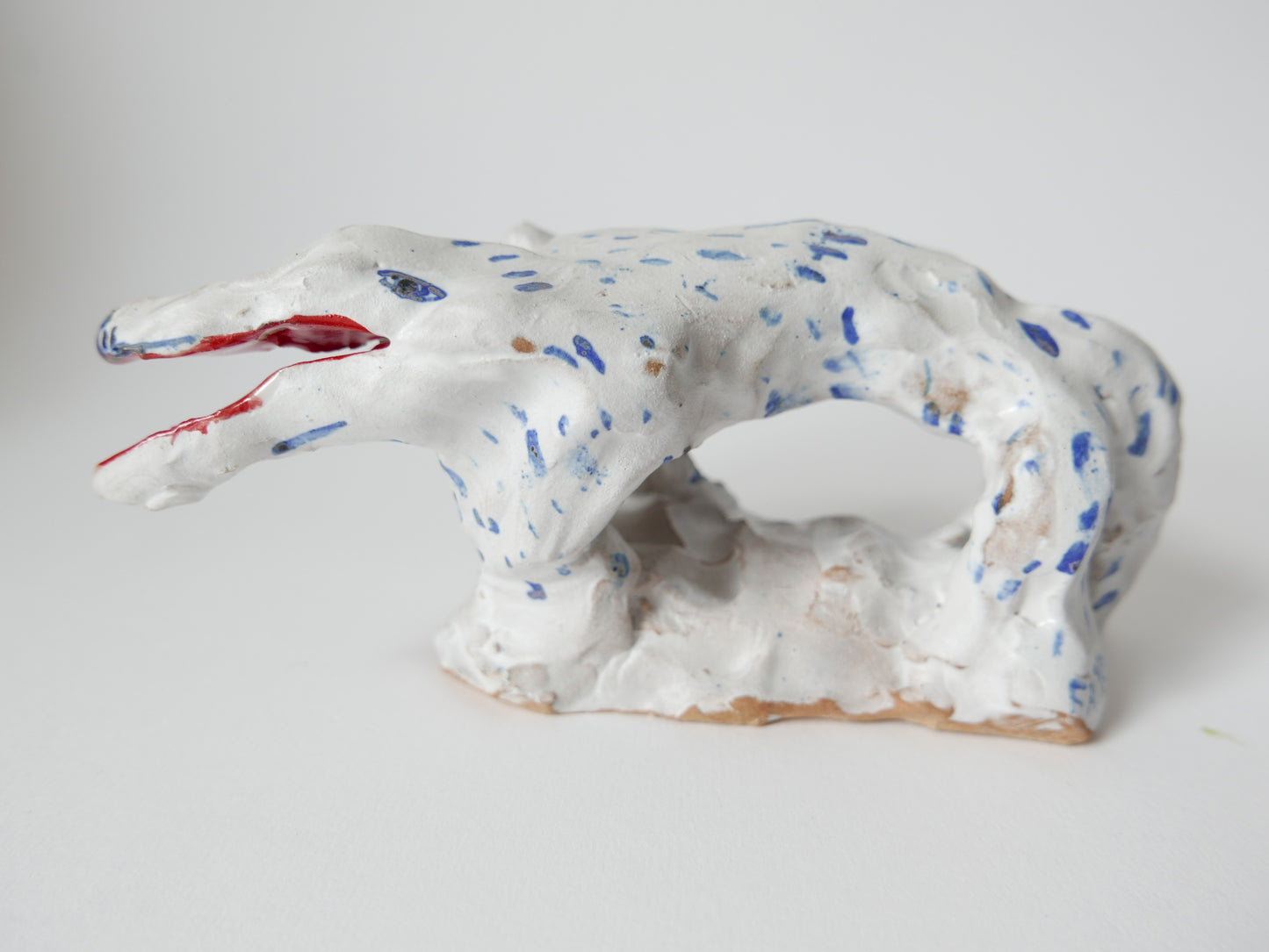 A Beast (White beast, two heads)