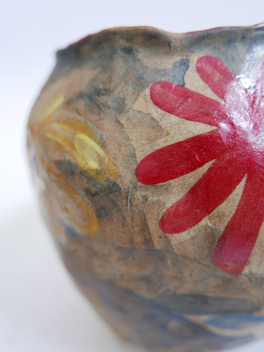 Dewy Autumn Morning Flower Vase