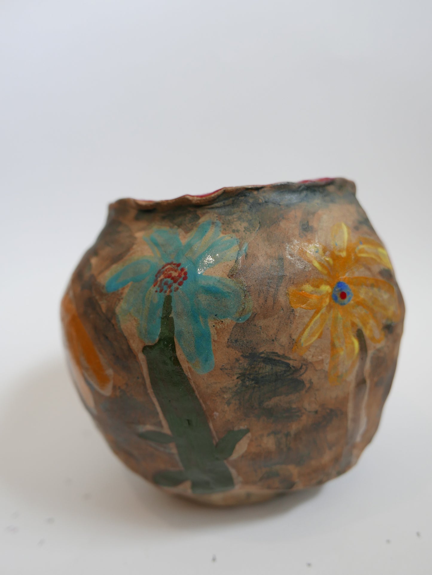 Dewy Autumn Morning Flower Vase