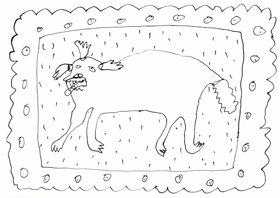 Happy Dogs For A Sad World (A Colouring Book) ZINE