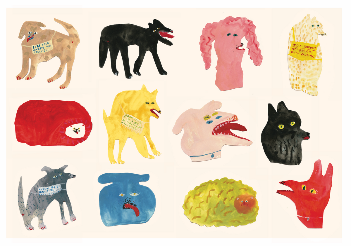 Mini Print - Emotional Dogs