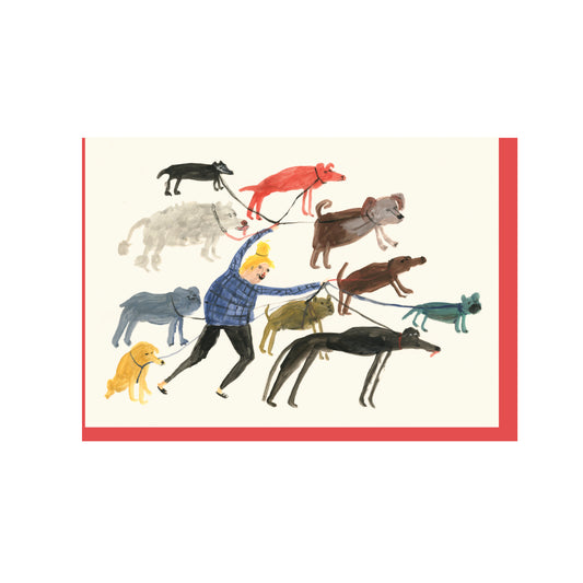Dog Walking Lady