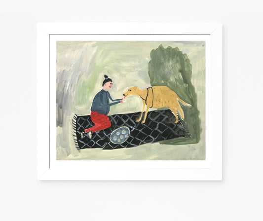 Eggy Picnic | Giclee Art Print