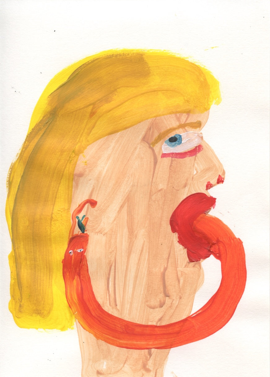 Bad man long tongue 12