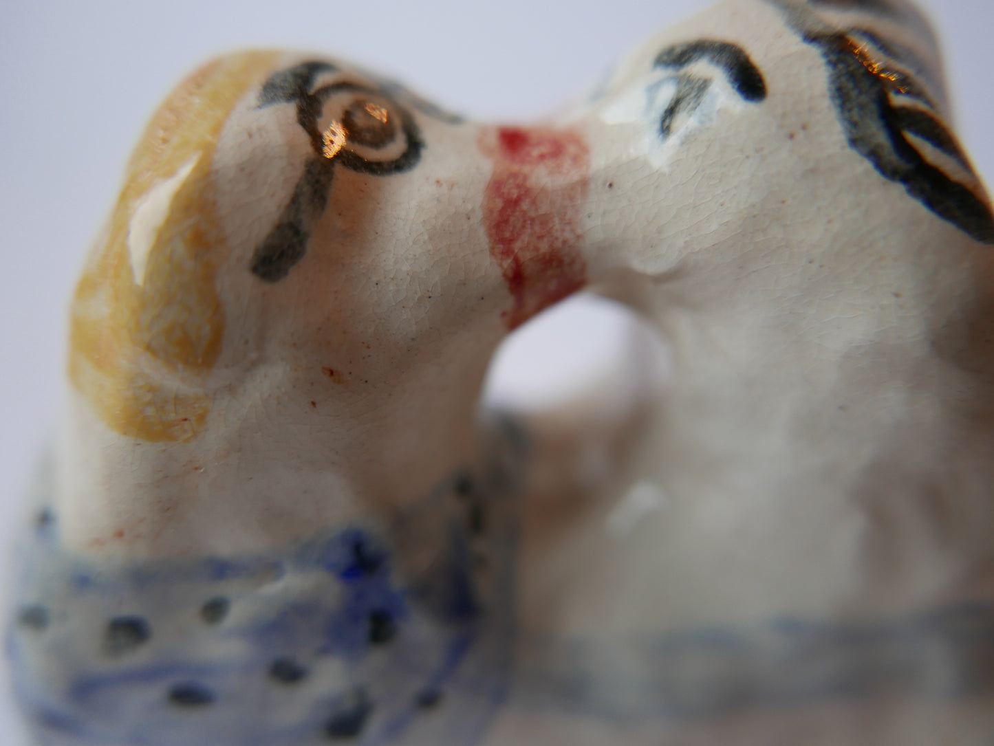 Kissers - A Ceramic Ornament