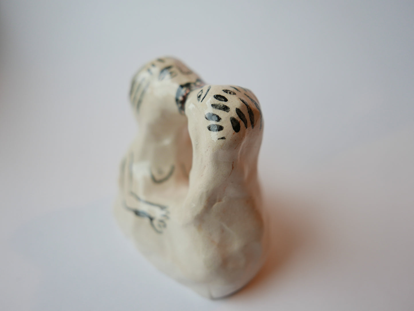 Kissers - A Ceramic Ornament