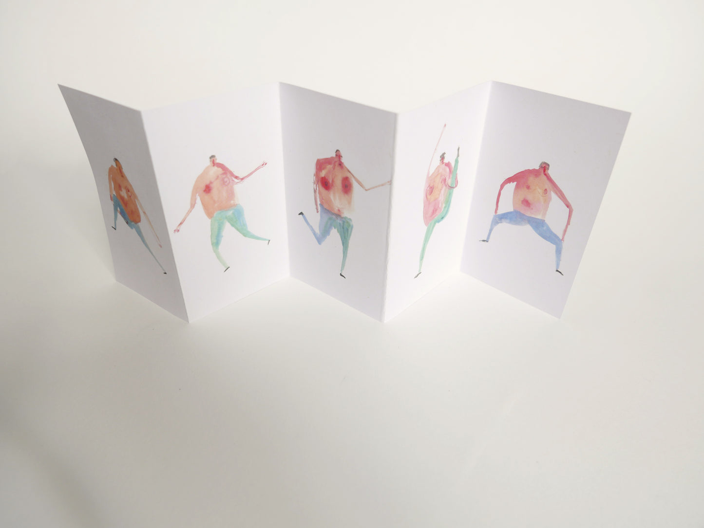 FIVE DANCING MEN