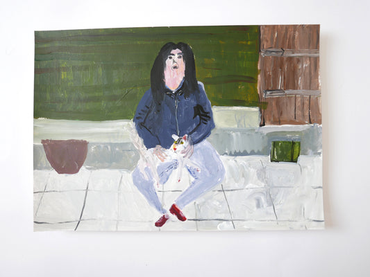 Lady and Cat