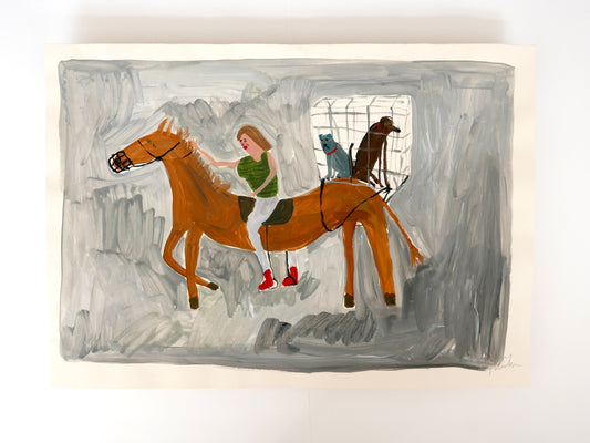 Women and Their Dogs: Horse Riding