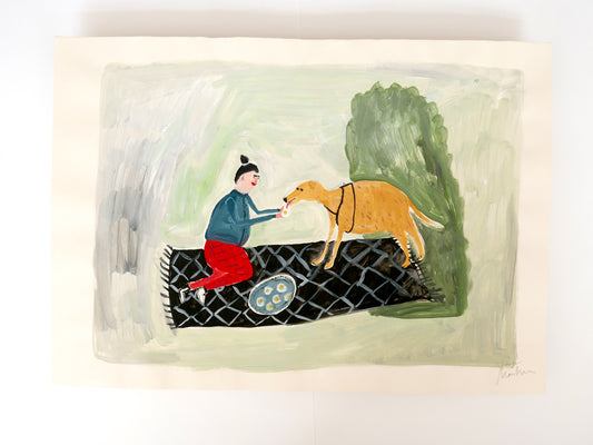 Women and Their Dogs: Another Eggy Picnic