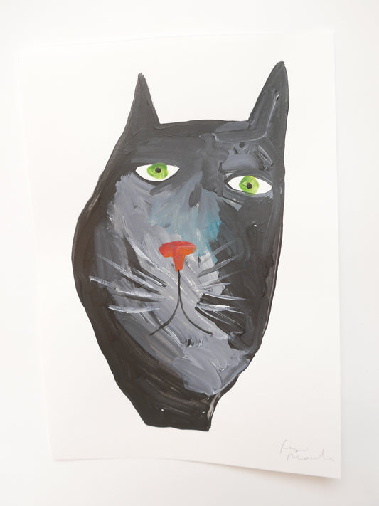 Small Big Cat Face