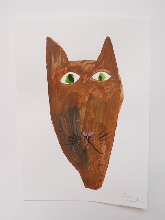 Small Big Cat Face