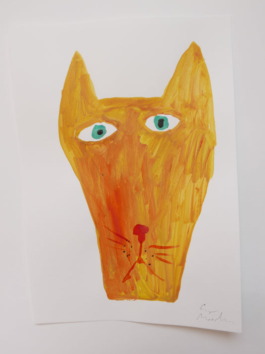 Small Big Cat Face