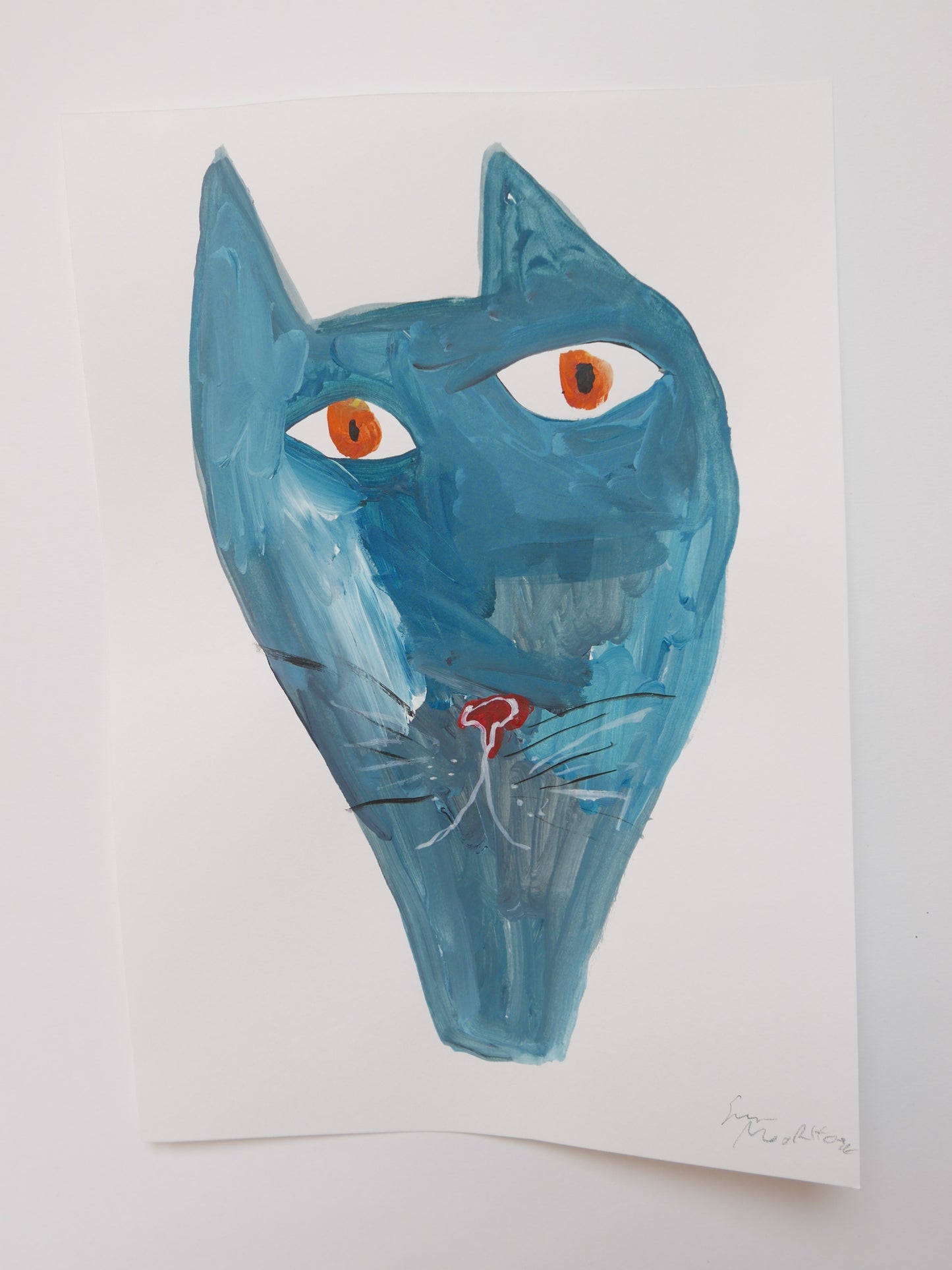 Small Big Cat Face