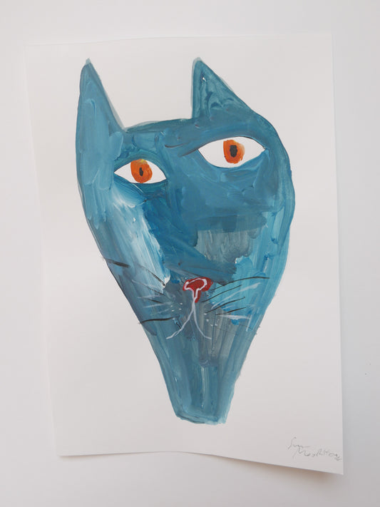 Small Big Cat Face