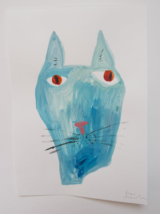 Small Big Cat Face