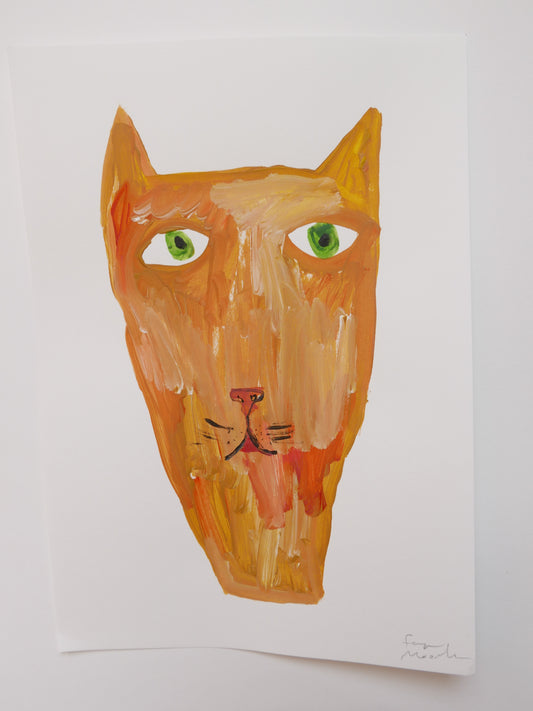 Small Big Cat Face