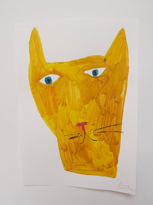 Small Big Cat Face