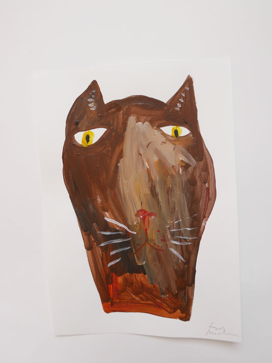 Small Big Cat Face