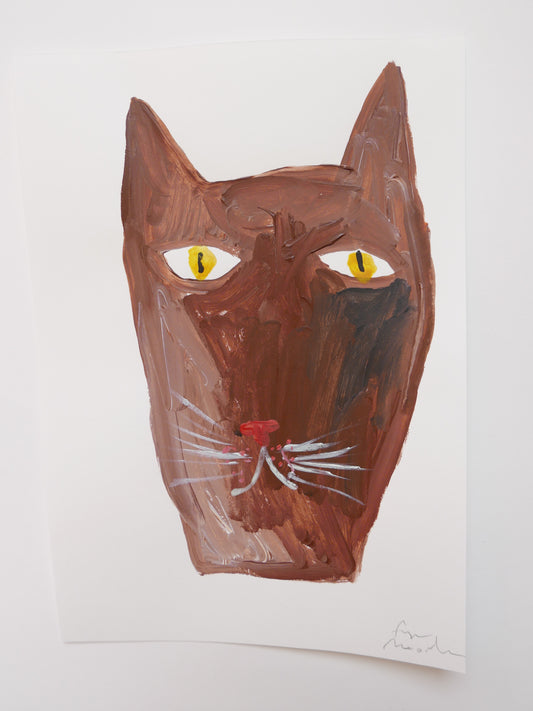 Small Big Cat Face