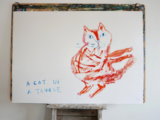 A Cat in a Tangle