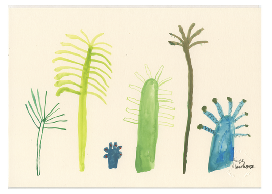 Painting on Paper - A Small Tree Study 004