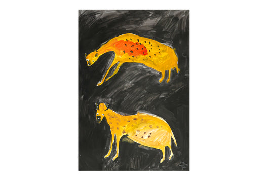 Two Hyenas