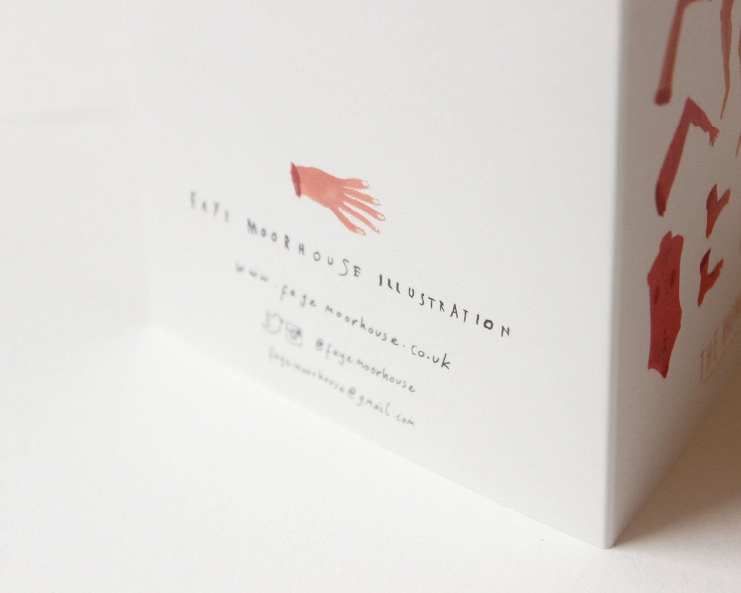The Human Body - Quirky, funny and rude greetings / christmas /birthday / valentines day card