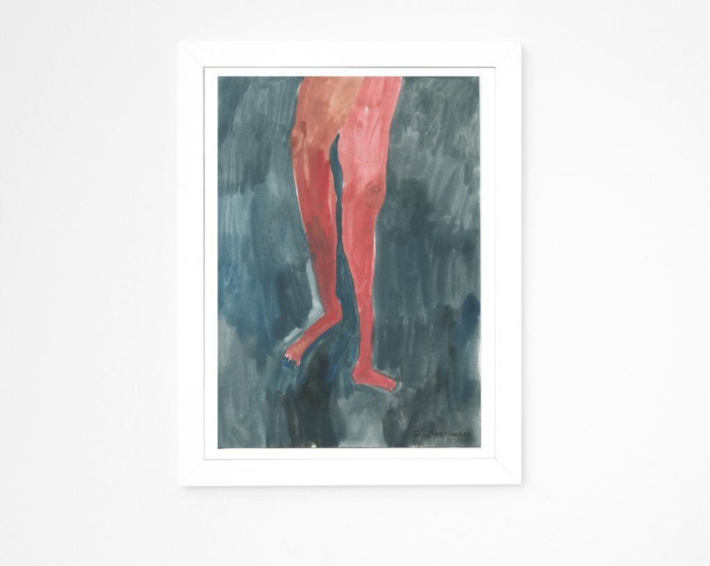 Original Faye Moorhouse Painting || LEGS ELEVEN 002
