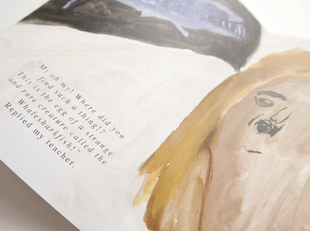 EGG - Illustrated Zine | Picture Book | Story || Faye Moorhouse