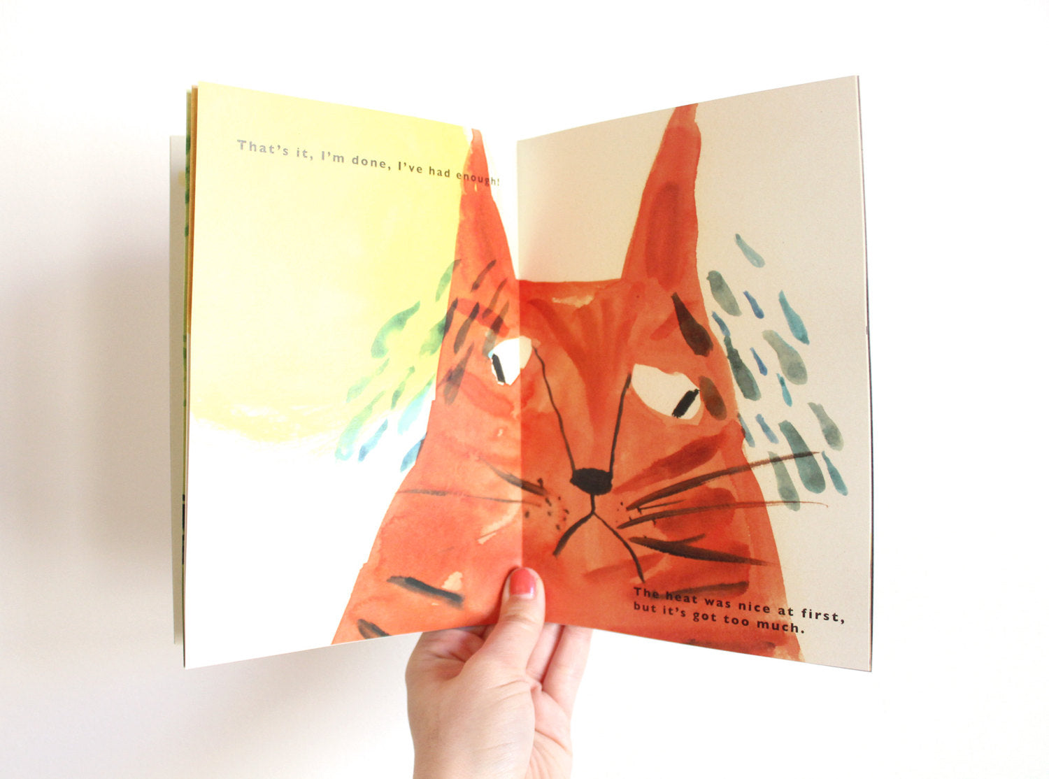 Picture Book / Illustrated Zine - Birken Cat Goes to ... Hawaii