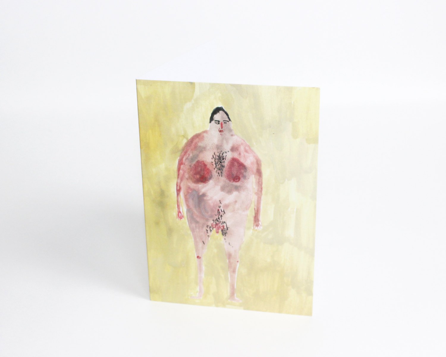 Funny valentines card || Naked Man