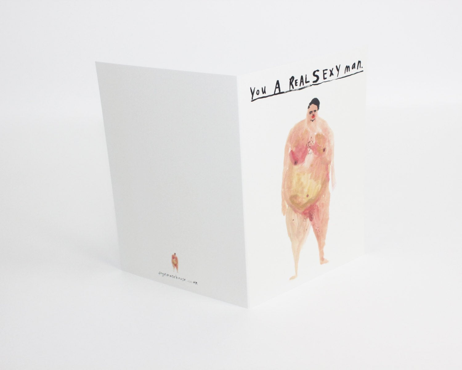 Funny valentines card || You A Real Sexy Man