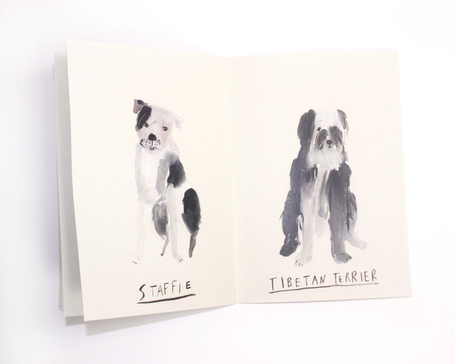 Zine / Picture Book - AN A-Z OF DOGS - Second Edition